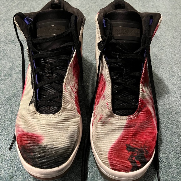 ADIDAS ORIGINALS Veritas Mid Progressive Print sz 11 - Picture 3 of 9